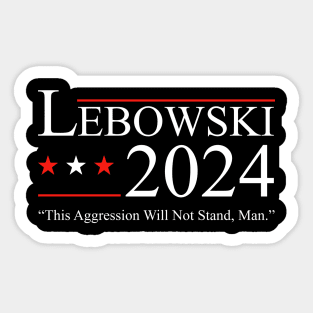 Lebowski-2024 Sticker